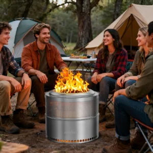 Outdoor Camping Firewood Burner Stove