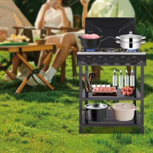 Outdoor Camping Gas Cooker, Size 82cm/32.28in